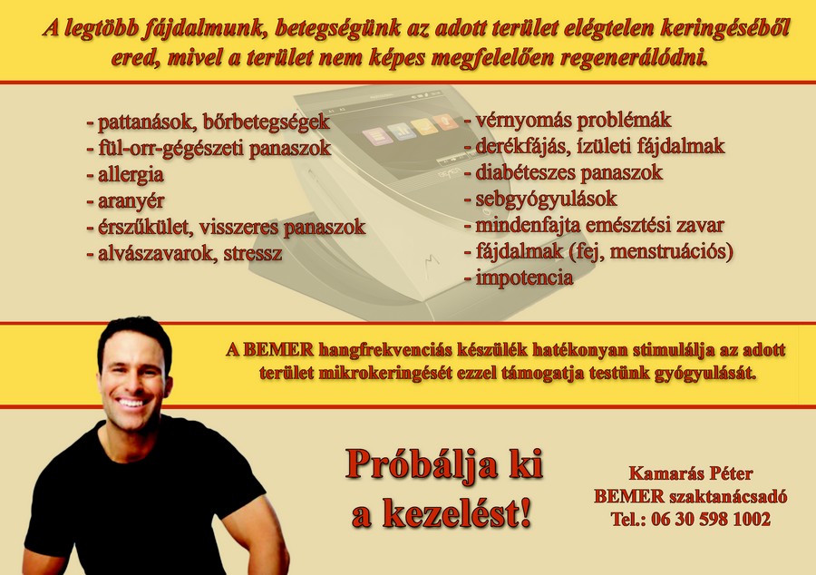 Kamars Pter BEMER szaktancsad