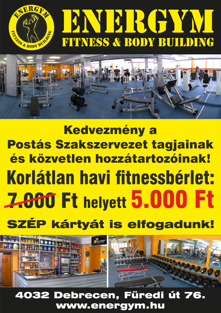 ENERGYM , 4032 Debrecen, Fredi t 76.