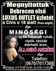 Luxus Outlet Debrecen